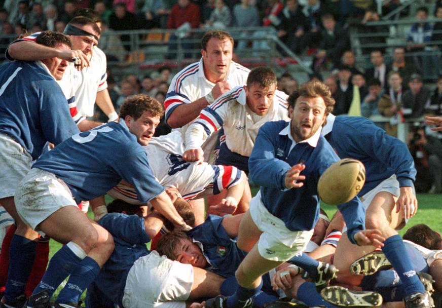 Il Sudafrica  la prima squadra dell&#39;Emisfero sud ad entrare nel Palmares delle vittorie azzurre, in precedenza, ci sono altre pietre miliari a comporre l&#39;album dei ricordi. La partita che ha cambiato la storia del rugby italiano proiettandolo nel Sei Nazioni  stata giocata il 22 marzo 1997, a Grenoble: Francia-Italia 32-40. Finale della coppa Europa, avversaria: la Francia, solo sette giorni prima vincitrice del Cinque Nazioni